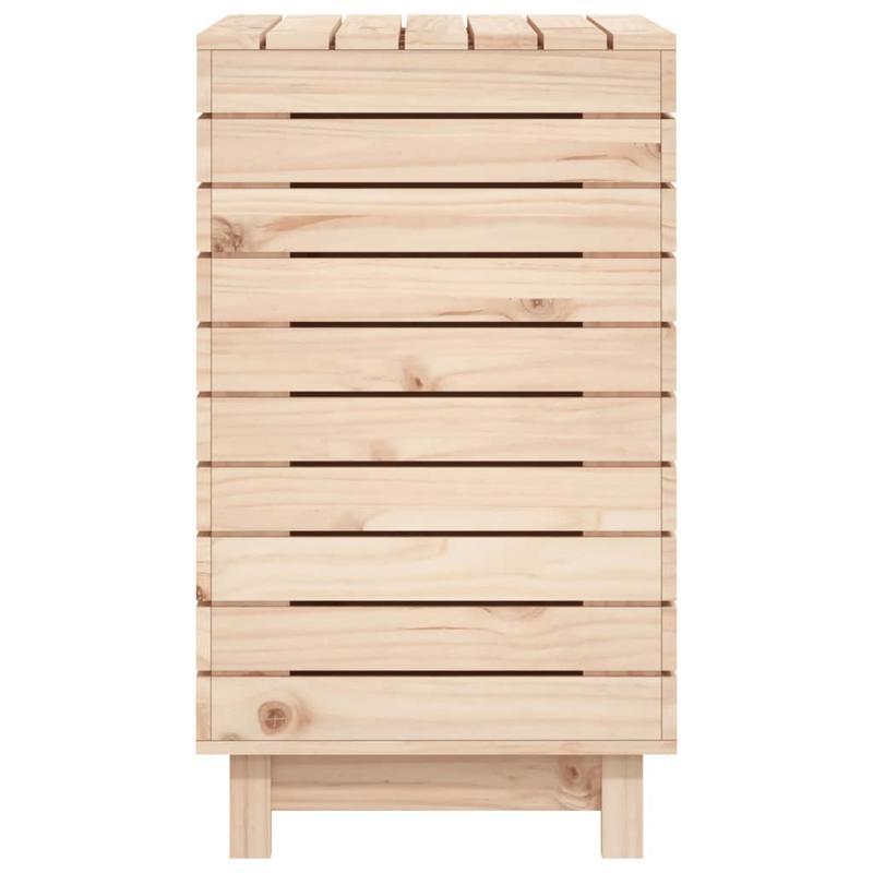 Wasmand – Wasbox – Wassorteerder – Opbergmand – Wasbak – Massief Grenenhout – Ruime Afmetingen 88,5x44x76 cm