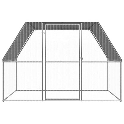 Kippenren – Buitenren – Kippenhok – Pluimveerek – Draadren – 3x2x2 meter – Gegalvaniseerd Staal – Weerbestendig & Duurzaam