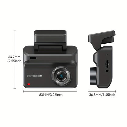 Dashcam – Auto Camera – Videorecorder – Carcam – Bewakingscamera – Dual Channel Front & Rear – Super Nachtzicht & Parkeermodus