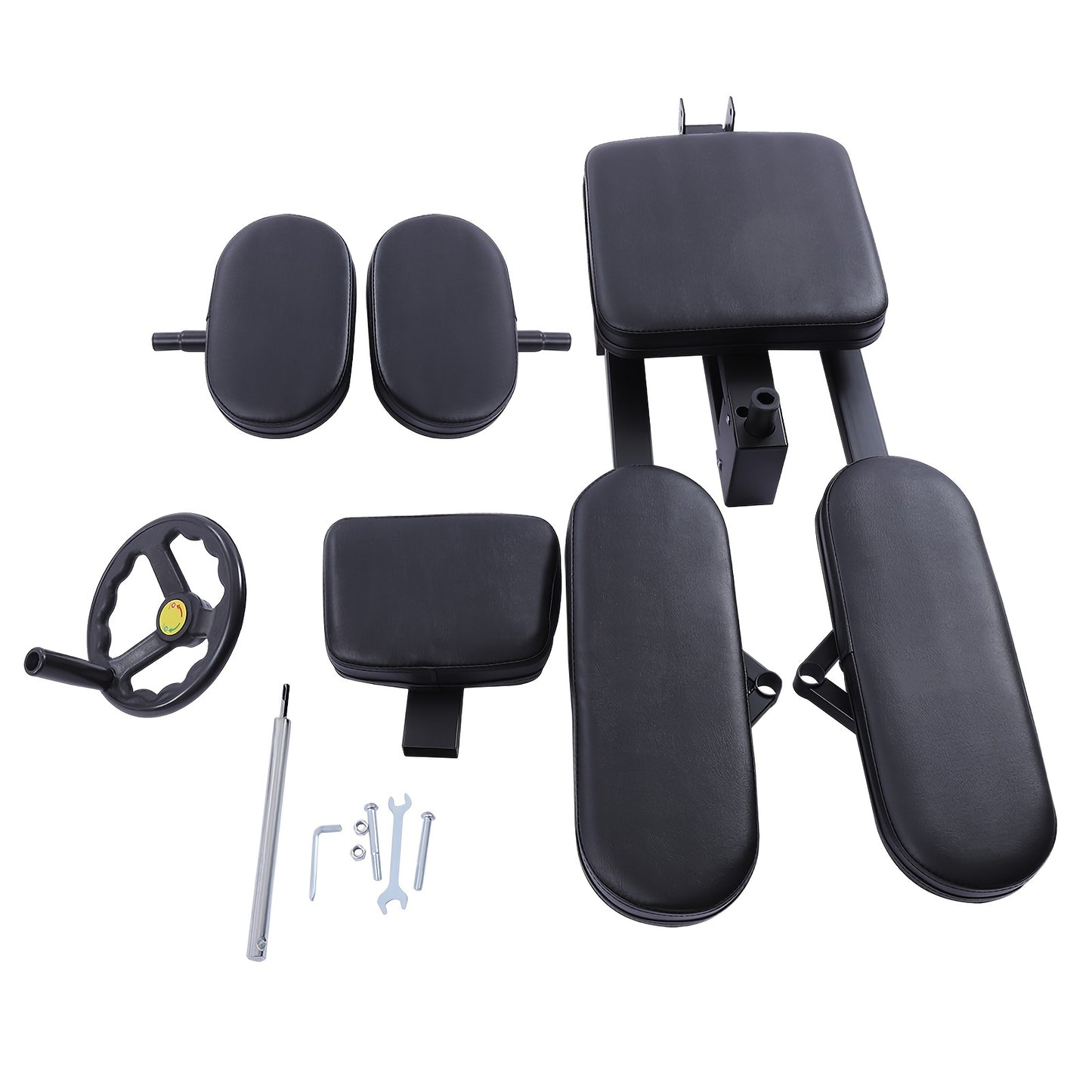 Leg Stretcher – Benenstretcher – Stretchapparaat – Flexibiliteitstrainer – Spierherstelapparaat – Zwart – Stalen Frame 99,79 KG – Ergonomische Kussens
