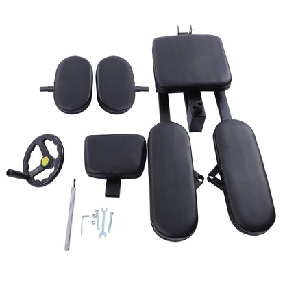 Leg Stretcher – Benenstretcher – Stretchapparaat – Flexibiliteitstrainer – Spierherstelapparaat – Zwart – Stalen Frame 99,79 KG – Ergonomische Kussens