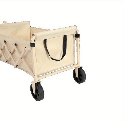 Bolderkar – Inklapbare Bolderwagen – Vouwkar – Transportkar – Trolley – Lichtgewicht Met Standaard Formaat – Stalen Frame Met All-Terrain Wielen