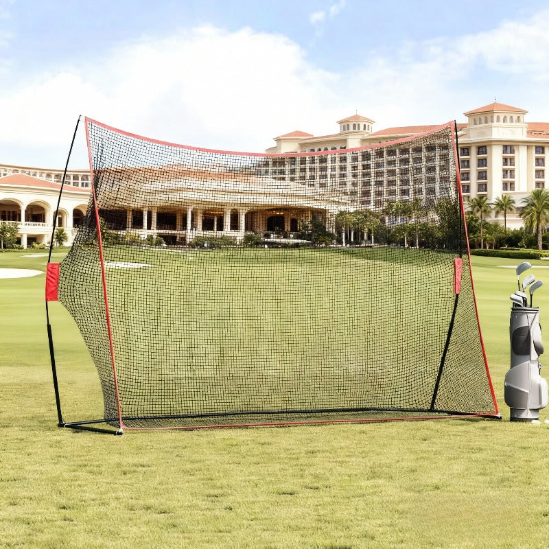 Portable Heavy-Duty Golf Practice Net - Indoor/Outdoor Rebound Net Suitable for all Skill Levels, Durable Target Training Net for Home, Driveway, Balcony, Easy Assembly & Compact Storage for Golf Swing Improvement & Control T