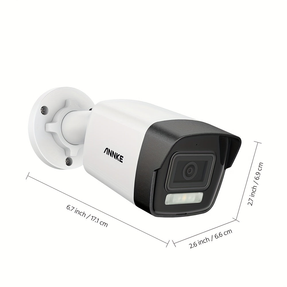 Beveiligingscamera – Bewakingscamera – Buitencamera – IP Camera – PoE Camera – Ultra HD 1080p Resolutie – Dual Light Infrarood & Witte LED’s