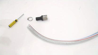 Dieselpomp – Brandstofpomp – Overhevelingspomp – Oliepomp – Hevelpomp – Zelfaanzuigend – 60L/min Doorvoersnelheid – Inclusief 2m PVC & 4m Rubberen Slangen