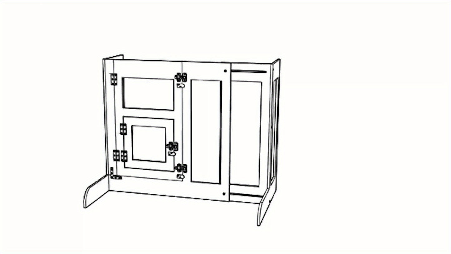 Dog Gate, Dog Fence, 80cm Tall, Extends Up To 100cm Wide, Safety Gate For Doorways, Stairs, Hallways, Indoor/Outdoor