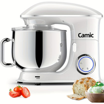 Keukenmixer – Standmixer – Mengmachine – Deegmixer – Elektrische Mixer – Wit – 1500W Krachtige Motor – Grote 8 Liter Mengkom