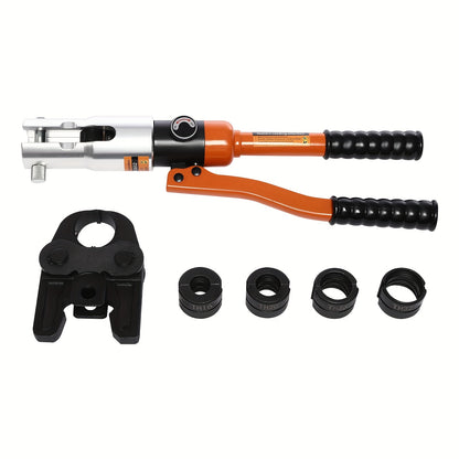 Krimptang – Persgereedschap – Hydraulische Tang – Druk Tang – Fittingen Tang – Max Crimpkracht 10 Ton – Ergonomische Handgreep Tangel