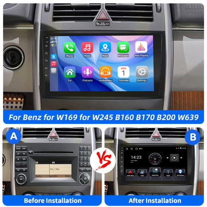 2 DIN Car Stereo – Autoradio – Multimedia Speler – Inbouw Radio – Autoinfotainment – Met 9 Inch IPS Touchscreen – Inclusief AHD Camera & Microfoon