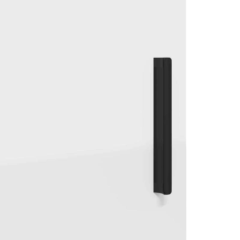 Hoge Badkamerkast – Smalle Opbergkast – Badkamerkast Wit – Verticale Kast – Toiletkast – Ruimtebesparend Design – MDF Met Hout – Vrijstaand En Functioneel