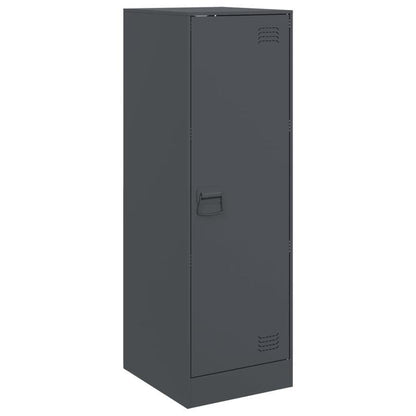 Anthracite Sideboard 34.5x39x107cm in Steel Removable and practical