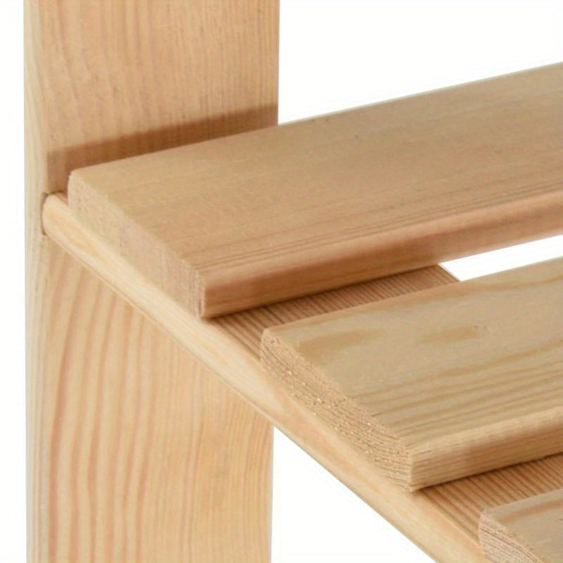 Kledingrek 110x38x170cm massief grenenhout