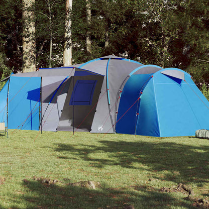 Familietent – Kampeertent – Tunneltent – Pop-up Tent – Koepeltent – Waterdicht Polyester – Inclusief Luifel en Ventilatiepanelen
