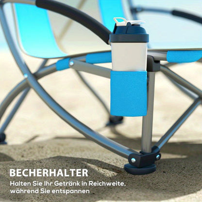 Campingstoel – Campingstoelen – Klapstoel – Outdoor Stoel – Ultralicht – Stevig Frame Van Glasvezel – Bekerhouder