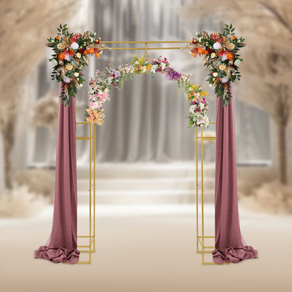 Garden Arbor Frame for Wedding Birthday Party Baby Shower Photo Booth Background Decoration, Event Backdrop, Celebration Decor, Festive Setup, Elegant Arch, Highquality Metal, Premium Material, Event Decoration, Event Organiz