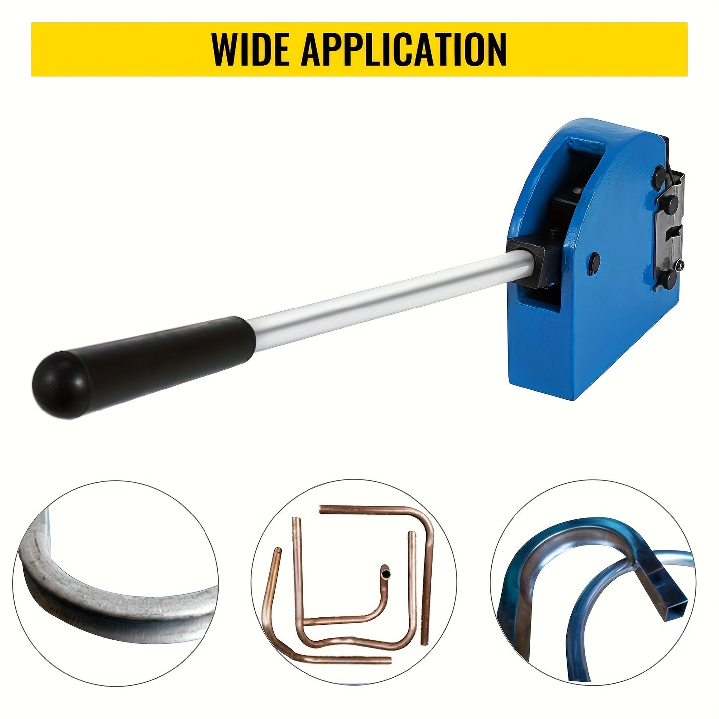 Metal Bending Machine, Aluminum Brake Bender, Press Brake - Sihao 2-in-1 Heavy-duty Manual Sheet Metal Repair Tool Set, No Electricity Needed, For Automotive, Construction, Manufacturing, Industrial Metalworking Tools, Ideal