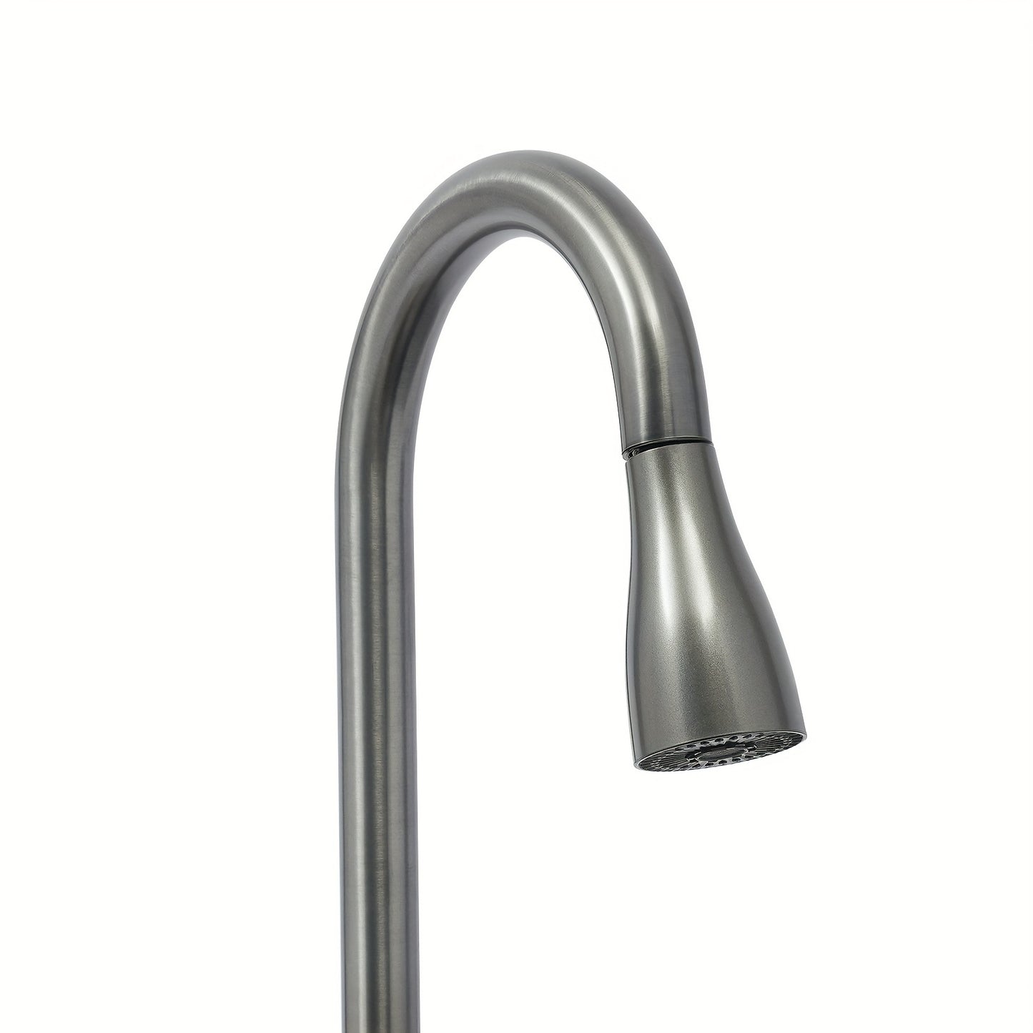 Keukenspoelbak – Gootsteen – Wasbak – Spoelbak – Keukenbak – Roestvrij Staal – Uittrekbare Kraan – Modern Rechthoekig Design 74x45 cm
