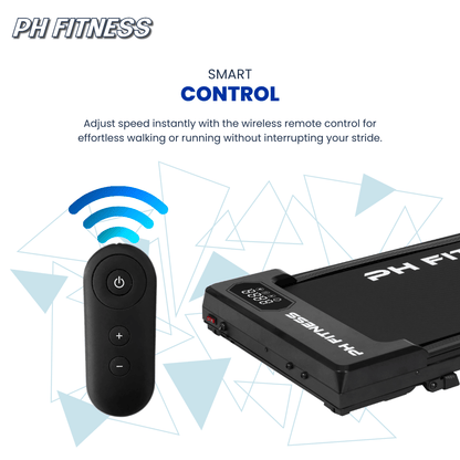Loopband – Walking Pad – Treadmill – Wandelband – Hardloopband – Compact Design – 1,3PK Motor & Bluetooth bediening