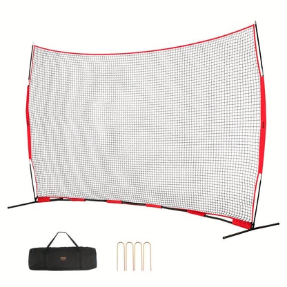 Sportnet – Trainingsnet – Honkbalnet – Softbalnet – Barrièrenet – 6,1x3,05 meter – Duurzaam PET Materiaal – Inklapbaar Met Draagtas