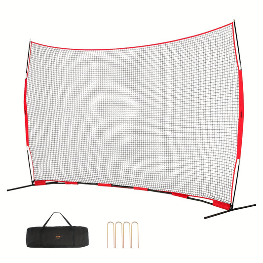 Sportnet – Trainingsnet – Honkbalnet – Softbalnet – Barrièrenet – 6,1x3,05 meter – Duurzaam PET Materiaal – Inklapbaar Met Draagtas