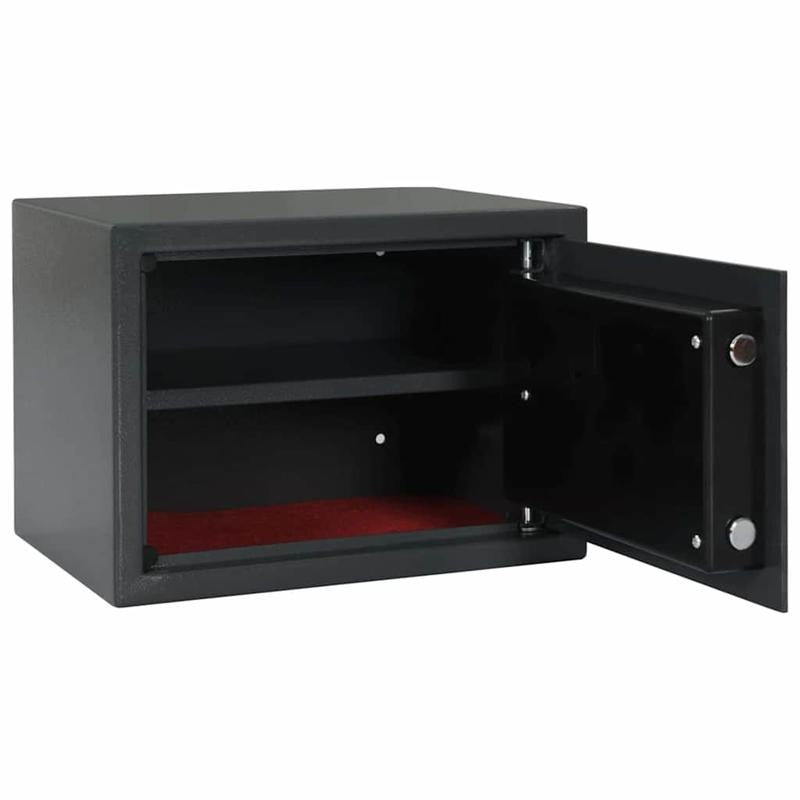 Kluisje – Geldkistje – Geldkluisje – Sleutelkluisje – Safe Box – Stalen Behuizing – Compact 25x35x25 cm – Veilig Sleutelslot – Anti-Inbraak – Discreet & Robuust