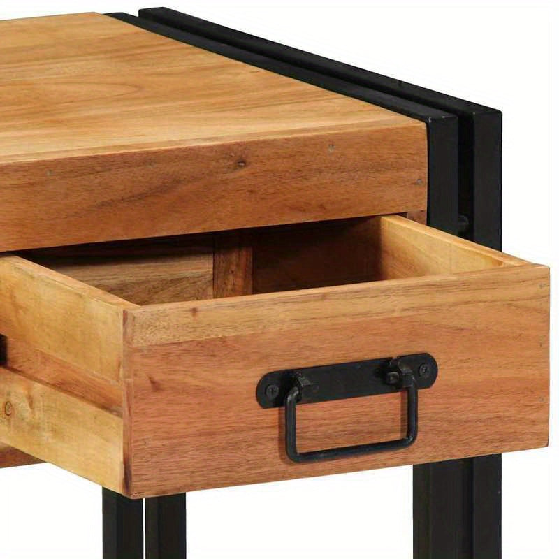 Bedside tables 2 pack 40x40x50cm Solid Acaciawood Removable, suitable for indoor use and suitable for all seasons, Home Organization, Nightstand Alternative, Modern Nightstand, Compact Furniture, Durable Hardwood, Sturdy Buil
