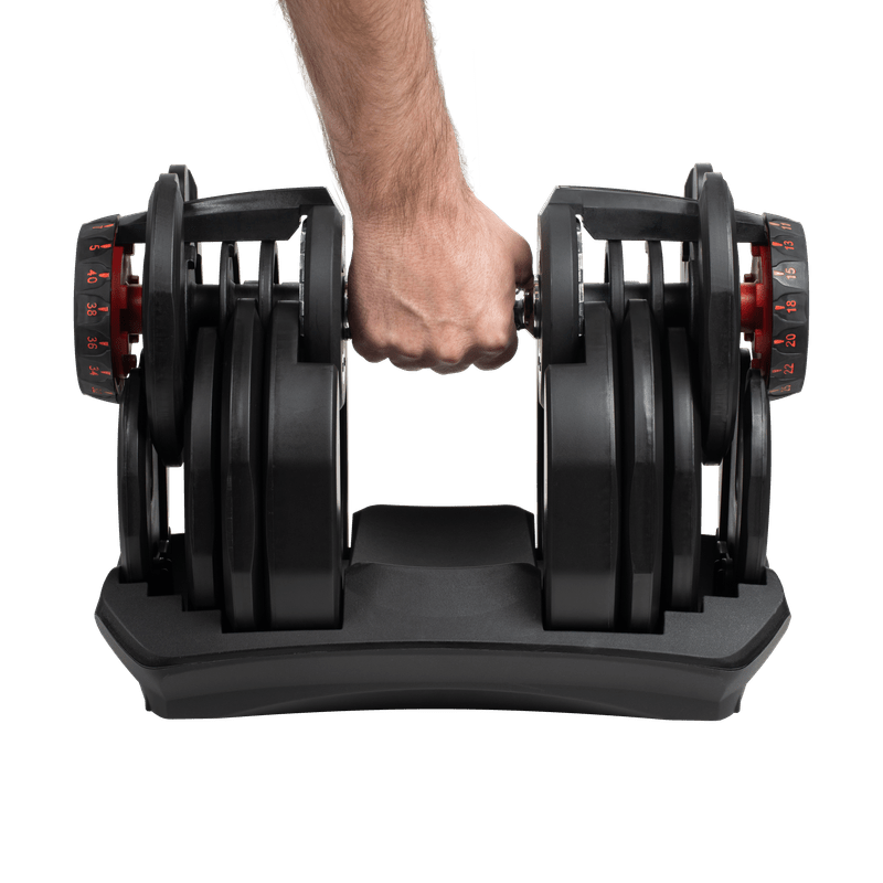 Dumbbell – Halter – Verstelbare Halter – Gewicht – Krachttrainer – Verstelbaar tot 40 kg – Gietijzer met Kunststof Coating