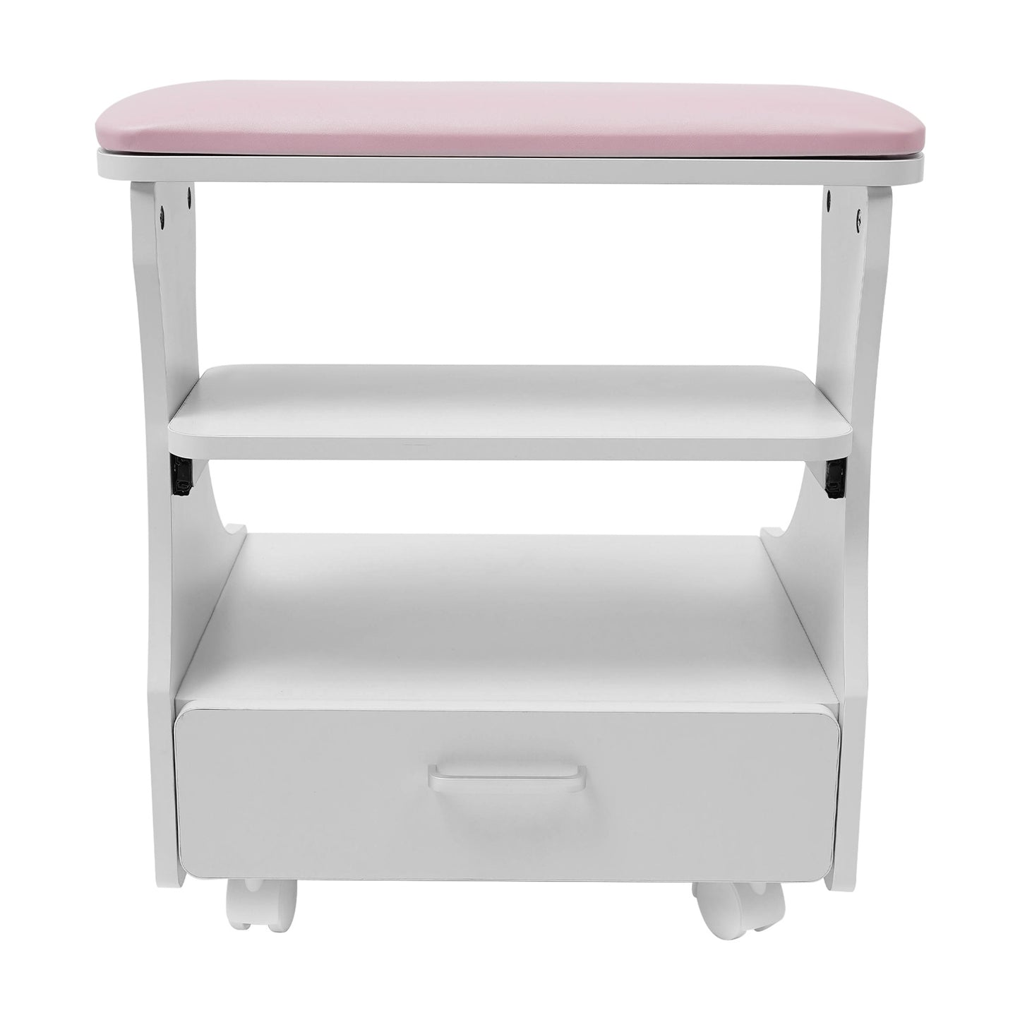 Foot Bath Trolleys on Wheels, Nail Rest Racks, Portable Esthetician Trolleys in Beauty Salons Or Nail Tech Spas, Foot Massage Stations