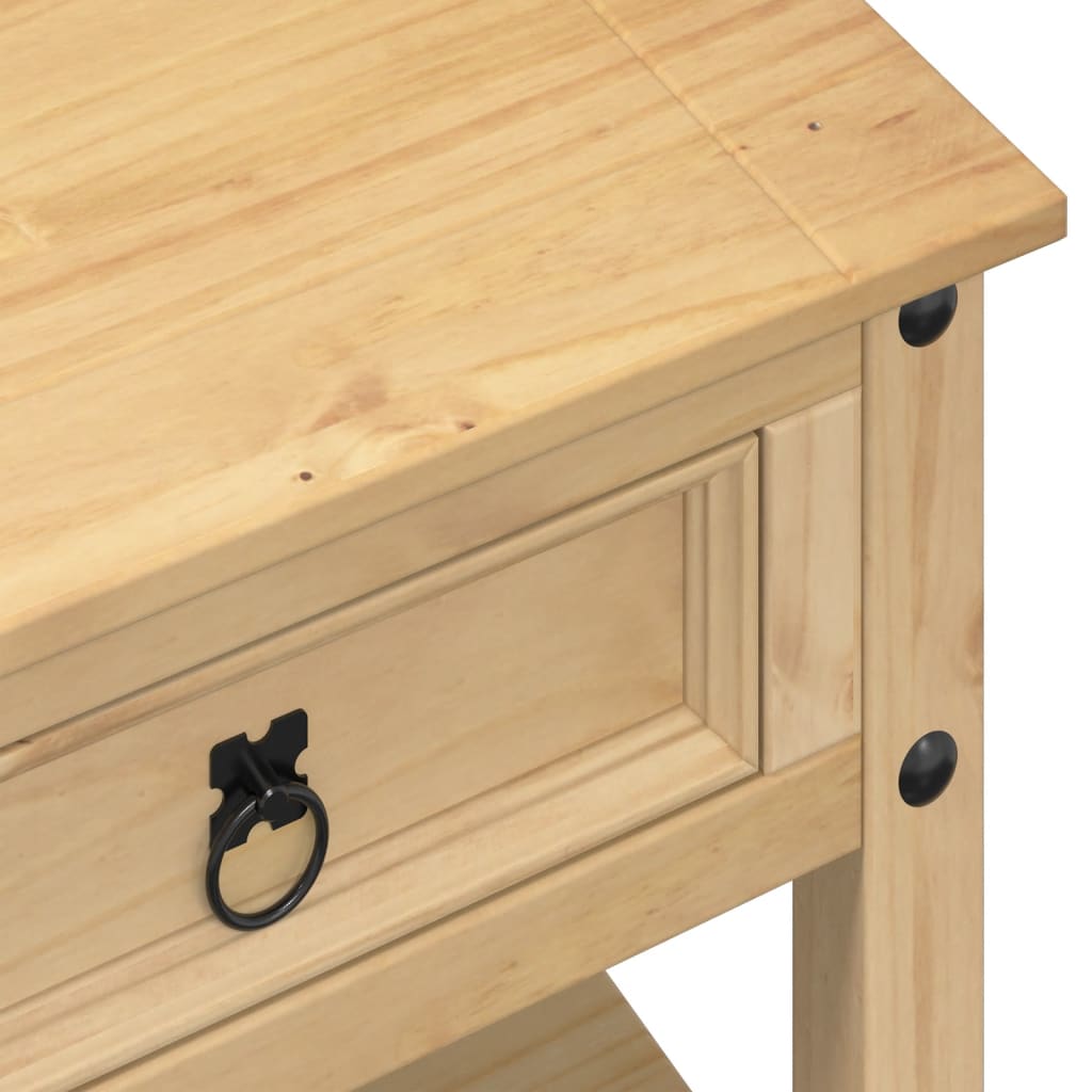 Salontafel – Woonkamertafel – Koffietafel – Bijzettafel – Houten Tafel – Massief Grenenhout – 2 Lades Met Opbergruimte – Robuust En Stoer Design