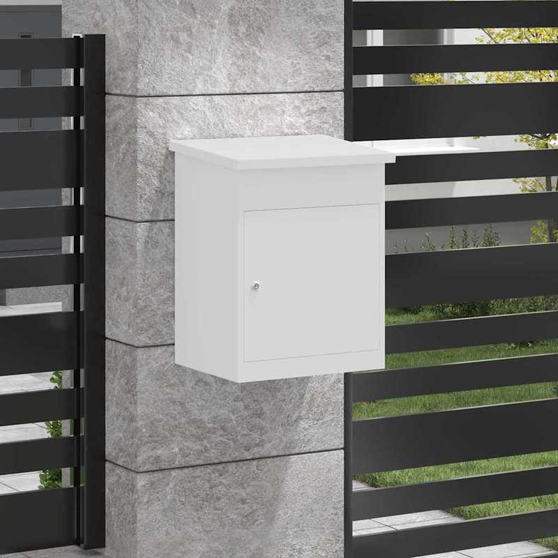 Pakketbox – Pakketbrievenbus – Pakketkluis – Brievenbus – Pakketcontainer – Gegalvaniseerd Staal – Veilig Slot – Weerbestendig Design – 44x35x59 cm