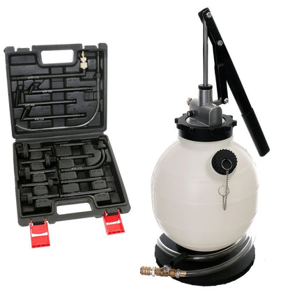 Hand Pump DN-G1090-1, 7.5 L + Oil Change Adapters