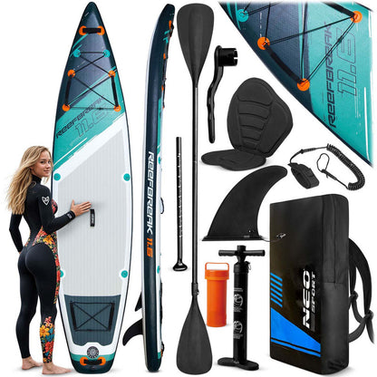 SUP Board – Stand Up Paddleboard – Peddelboard – Paddle Board – Supplank – Lichtgewicht & Duurzaam – Inclusief Accessoires