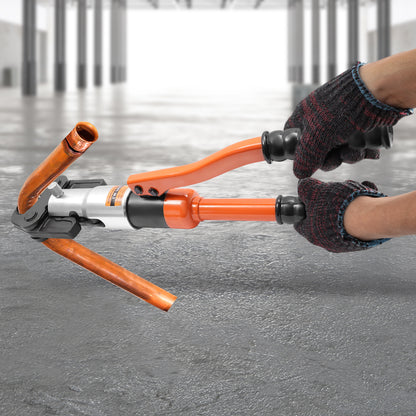Professionele Perspincet – Pers Tang – Krimptang – Hydraulische Krimptang – Persgereedschap – 360° Draaibaar Hoofd – Voor Koper- en RVS Leidingen