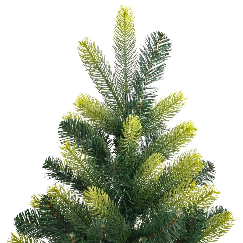 180cm (5'10") Foldable Artificial Christmas Tree with Hinges & Stand - Heavy-Duty Base, Easy Assembly, Sturdy Floor Decoration for Home, Office, Hotel Lobby - Space-Saving Design, No Needed, Lightweight & Sturdy Construction,