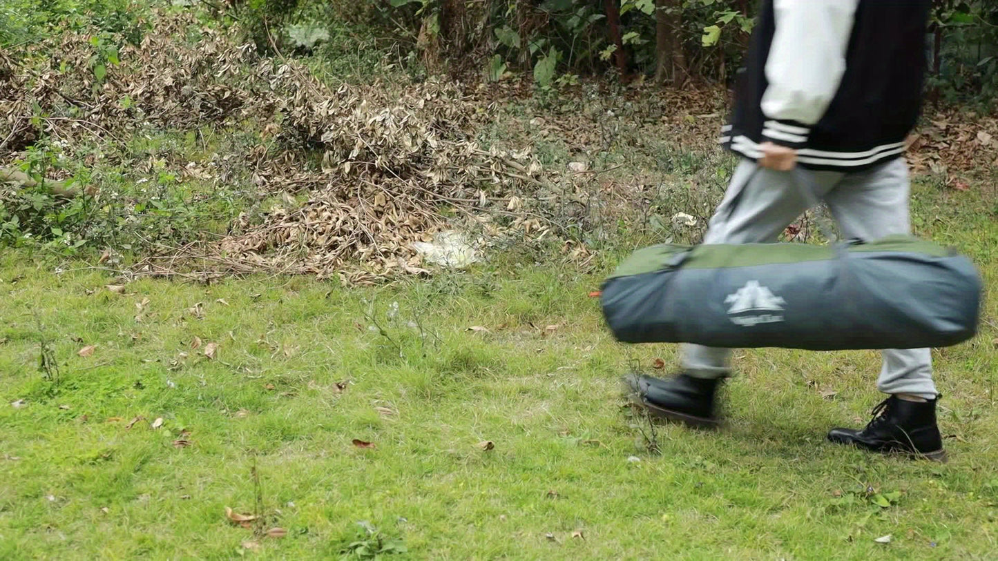 Pop-up Tent – Kampeertent – Festival Tent – Familie Tent – Snelle Opzet – Geschikt Voor 4 Personen – Army Groen – Automatische Opzetfunctie – Ventilatie Met Muggenbescherming