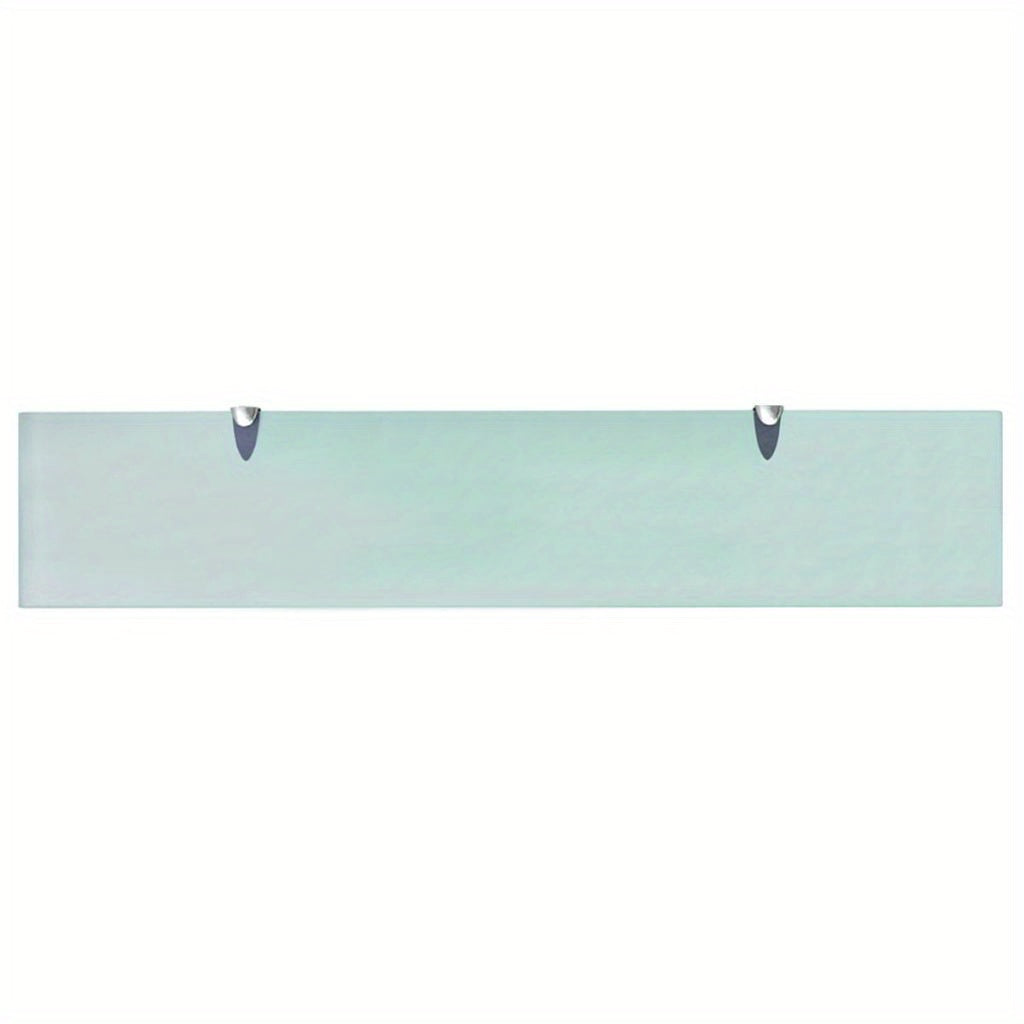 Glazen Planchet – Zwevende Wandplank – Badkamerplank – Doucheplank – Wandrek – 100x20 cm – 8 mm Gehard Glas