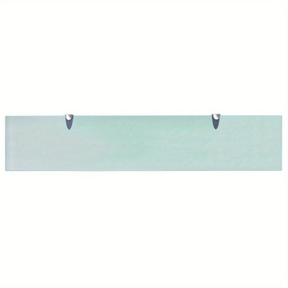 Glazen Planchet – Zwevende Wandplank – Badkamerplank – Doucheplank – Wandrek – 100x20 cm – 8 mm Gehard Glas