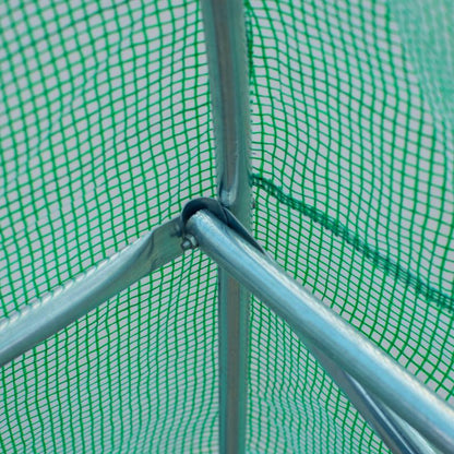 Grote Kweekkas Tunnel – Tuinkas – Serre – Plantenkas – Kweektunnel – Verstelbare Ramen – Duurzaam PE Materiaal – 800x300x200 cm