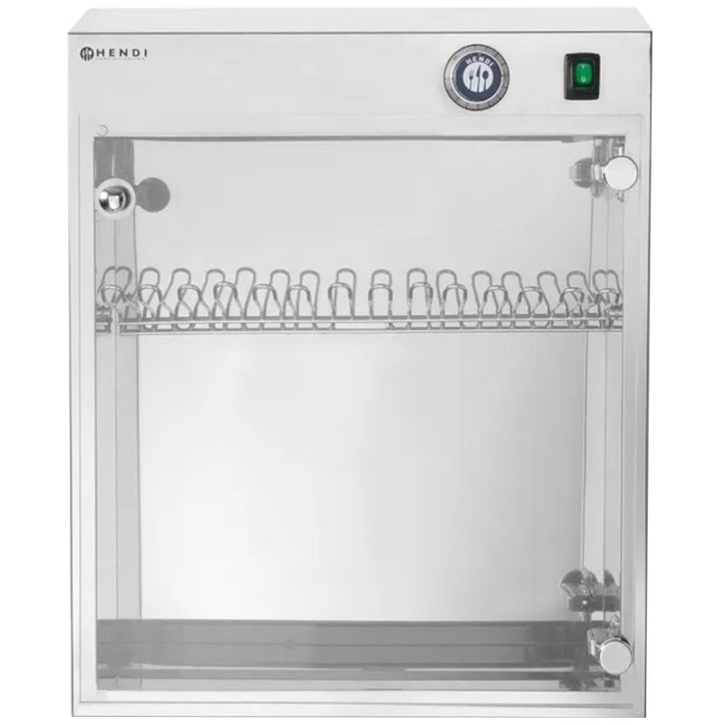 UV Messensterilisator – Messenreiniger – Mes Desinfectie – Messterilisator – UV Mesreiniger – Capaciteit 14 Messen – Roestvrij Staal & Plexiglas
