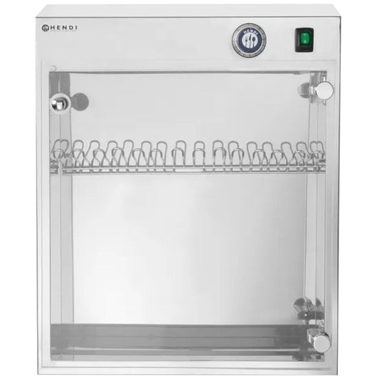 UV Messensterilisator – Messenreiniger – Mes Desinfectie – Messterilisator – UV Mesreiniger – Capaciteit 14 Messen – Roestvrij Staal & Plexiglas