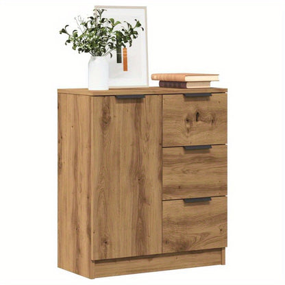 Sideboard 60x30x70cm edited hout artisan eikenkleurig