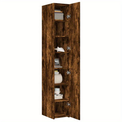 Moderne Kast – Opbergkast – Dressoir – Buffetkast – Sideboard – Hoogwaardig Hout – Ruimtebesparend Ontwerp (30x42,5x185cm)