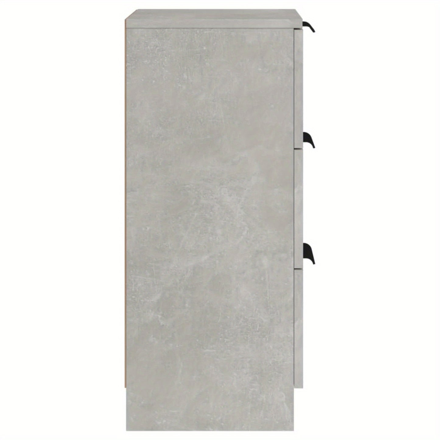 Sideboard – Opbergkast – Garagekast – Gereedschapskist – Schoenenrek – Betonlook Grijs – 30x30x70 cm – Gemaakt Van Hout