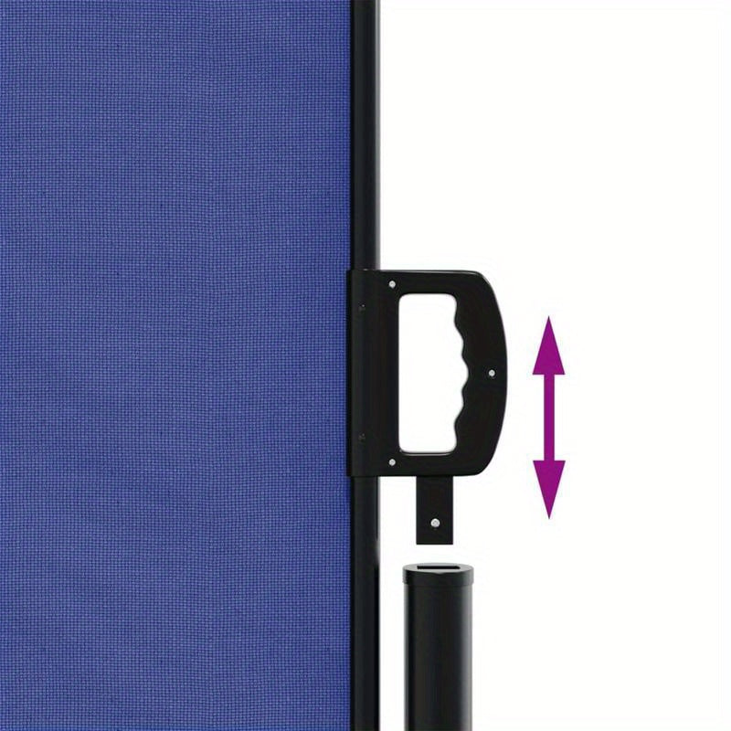 Retractable Windscreen 100X600 Cm Blue