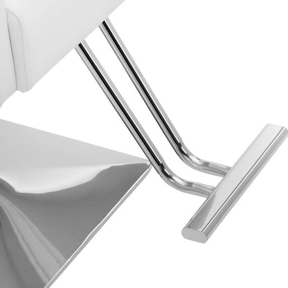 Barber Cosmetic Chair with Footrest Physa COTTAM - White - QUORE