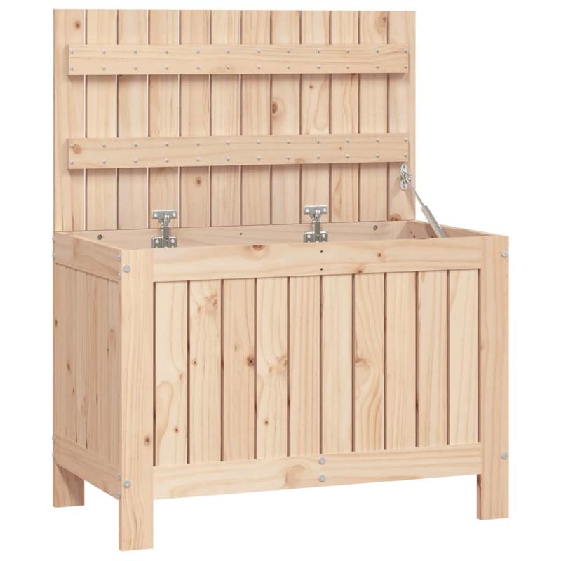 Tuinkist – Opbergbox – Kussenbox – Tuinopbergbox – Tuinberging – Massief Dennenhout – 76x42,5x54 cm – Robuust & Natuurlijk