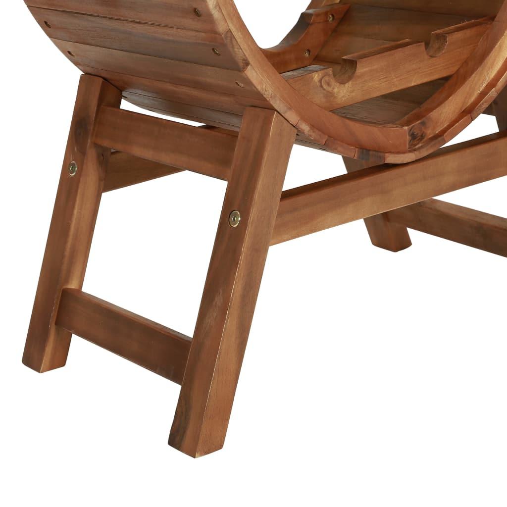 Wijnrek – Flessenrek – Wijnhouder – Wijnmeubel – Wijnopslag – 13 Flessen – Massief Acaciahout – Compact & Stabiel Design