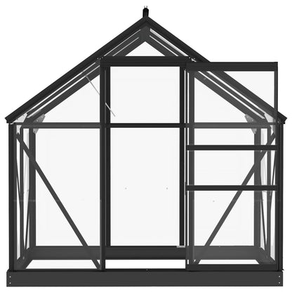 Kweekkas – Tuinkas – Broeikas – Serre – Kas – Aluminium & Stalen Frame – UV-bestendig Thermisch Glas – 155x103x191 cm