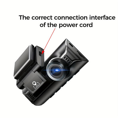 Dashcam – Auto Camera – Video Recorder – 4K Camera – Dual Channel Camera – Zwart – 4K UHD Resolutie – Wi-Fi Verbinding