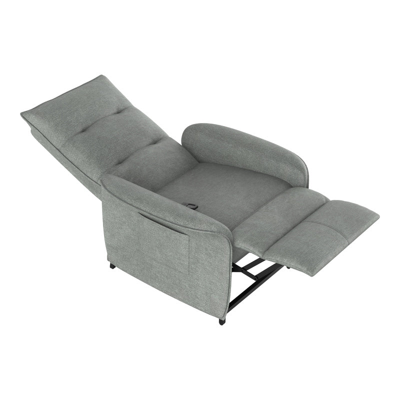 Relaxfauteuil – Elektrische Fauteuil – Verstelbare Stoel – Zitstoel – Loungefauteuil – Verstelbare Rugleuning – Polyester Bekleding 102x58x81 cm